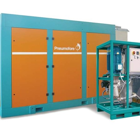 Máy nén khí cánh gạt Pneumofore - A Series 